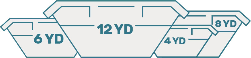 Illustration of accessible waste services in Southwark with clear signage