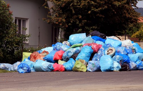 Recycling process for business waste